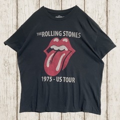 【XXL】ローリングストーンズ 公式 1975 US TOUR TEE 古着 90s 00s ヴィンテージ Tシャツの画像