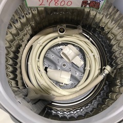 配送可【シャープ】7K洗濯機★2021年製　分解クリーニング済み/6ヶ月保証付き【管理番号12907比】の画像