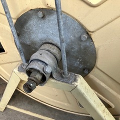 ホース　巻取り機つきの画像