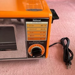 ナショナル　オーブントースター　レトロの画像