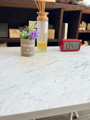 【天然大理石　ビアンコカララ】お引き取りです　＊御影石・タイル・大理石・砂利・石・石材・庭石・ロックガーデンなど＊