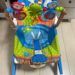 バウンサー赤ちゃんベビー　カエルくんの画像