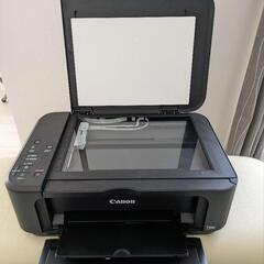 CANON　プリンター　黒の画像