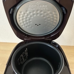 象印 炊飯器 3合炊き　付属品電源コード付きの画像