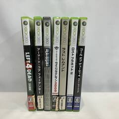 XBOX360 本体 60GB ソフト7本セットの画像