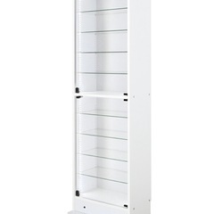 JAJAN 背面ミラー付き コレクションラック ディスプレイケース ハイタイプ レギュラー 高さ180 奥行29cm ハイタイプの画像