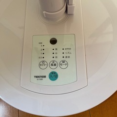 TEKNOSリモコン扇風機　KI-168R ホワイト　の画像