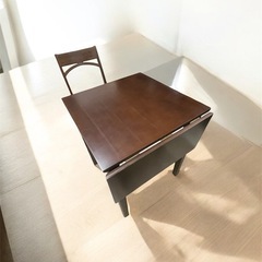 【関家具】ダイニング3点セット【ジスタ】の画像