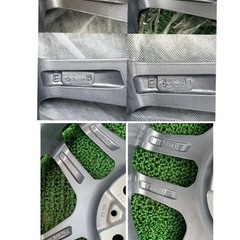 新品【引き取りのみ】WESTER タイヤホール 16インチ IS50 4本セット ダークグレー 5穴の画像