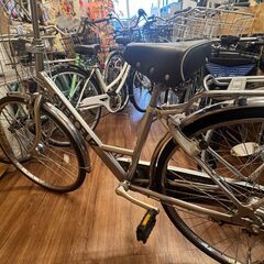 中古整備品　試乗できます！　ブリヂストン　ステップクルーズDX 26インチ シルバーの画像
