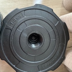 可変式ダンベル2個セット10kg*2　の画像