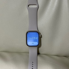 極上品　Apple watch 8 GPSモデル　41mm スターライトの画像