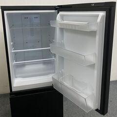 2024年製 パナソニック 2ドア冷凍冷蔵庫 180L 耐熱天板 右開き 静音 省エネ NR-B18C1-K マットブラック 中古家電 店頭引取歓迎 R9845の画像