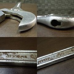 当時物 〇京 京都機械 現KTC 375mm 大型 モンキーレンチ KYOTO KIKAI co. ltd コレクション オブジェ 札幌市 新道東店の画像