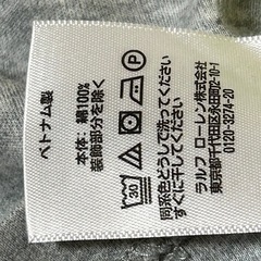 POLO RALPH LAUREN ポニー刺繍 半袖 Tシャツ メンズ M 灰色 グレー カットソー　の画像