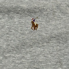 POLO RALPH LAUREN ポニー刺繍 半袖 Tシャツ メンズ M 灰色 グレー カットソー　の画像