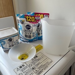 Iris Ohyama PZSH-5T-W 食洗機&付属品一式と洗剤付きの画像