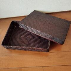 竹 、バンブー 製の小物入れの画像