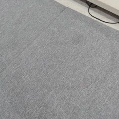 売約済【恵庭】☆中古品☆三つ折りベッド 折りたたみ グレー PayPay支払いOK！の画像