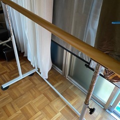 【格安】バレエバー　バレエスタンド　組立式の画像