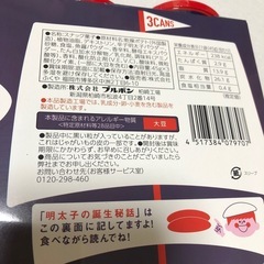 めんたいポテトチップス3個入の画像
