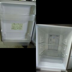 札幌配送可★シャープ◆2ドア冷凍冷蔵庫/プラズマクラスター◆137L◆SJ-GD14D-C◆2018年の画像
