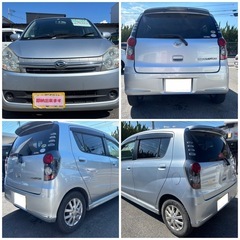 🉐H20ダイハツ ミラカスタム2WD車検7/12/6 14.8万㌔即納可能の画像