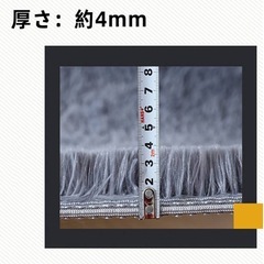【新品】ラグ80×200の画像
