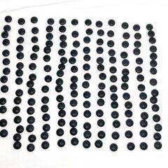 ∞ 碁石 ガラス 白157個 黒173個 34号 厚み9.5mm前後の画像