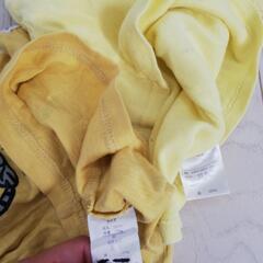 80サイズ　半袖　黄色セットの画像