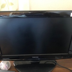 【受付中】差し上げます！実動！東芝 REGZA 19インチ 液晶テレビ ブラック19RE1Sの画像