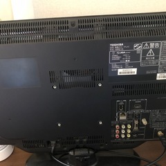 【受付中】差し上げます！実動！東芝 REGZA 19インチ 液晶テレビ ブラック19RE1Sの画像