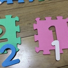abc数字クッションマット36枚の画像