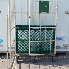 中古カゴ台車　W1100×D800×H1700㎜　K128の画像