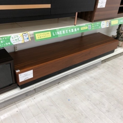 テレビボード引き出し付き引き出し内キズ有ブラウン【トレファク堺福田店】