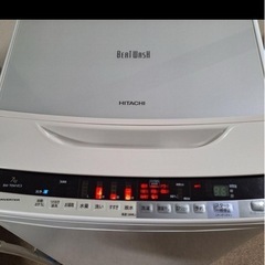 HITACHI BEAT WASH縦型洗濯機の画像