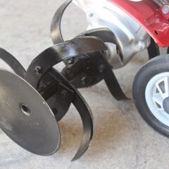 管理機・耕運機　ホンダ　パンチ　F401　爪良好　移動輪付きの画像