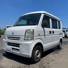 総額19.8万円 スズキ エブリィバン PU 車検2年 ハイルーフ 集中ドアロック ETCの画像