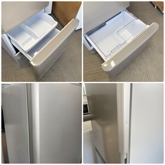 【超美品‼️】シャープ 2021年製 350Lノンフロン冷凍冷蔵庫 どっちもドア 節電モード 省エネ100% ゴールド♪の画像