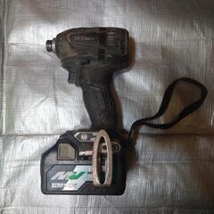HITACHI製インパクトドライバー 18Vの画像