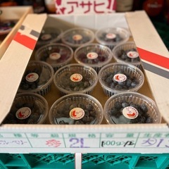 【在庫5P】最終入荷！余市産🫐ブルーベリー入荷しました☆の画像