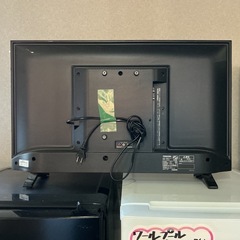 ⭐️状態良いです😃👍　TOSHIBA 2022年製 32S24 黒🖤 32型 テレビの画像