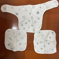 【未使用】抱っこ紐 よだれカバー 6重ガーゼの画像