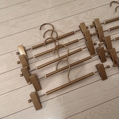 アンティーク ボトムス用ハンガー 10本セットの画像