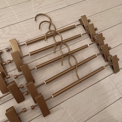 アンティーク ボトムス用ハンガー 10本セットの画像