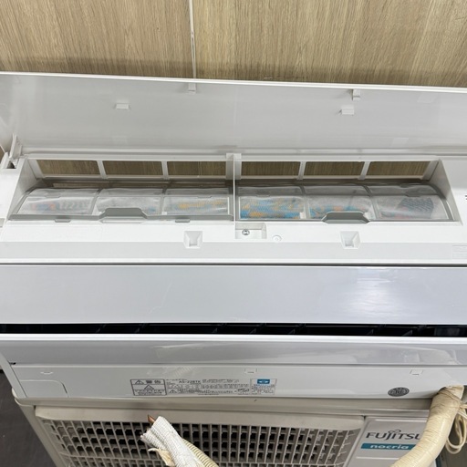 A1417?激安‼️2018年製FUJITSUルームエアコンAS-228TK 6〜8畳用エアコン?