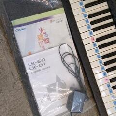 0729-328 ピアノ　キーボード　CASIO  LK-60の画像