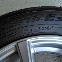 軽自動車夏タイヤ+アルミホイール155/65R13の画像