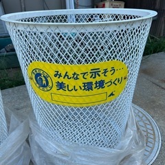 伊達郡☆現場用・空き缶入れ・カゴ☆の画像