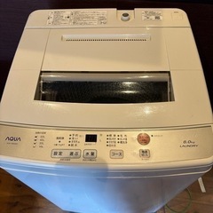【配達可】洗濯機　2019年製の画像
